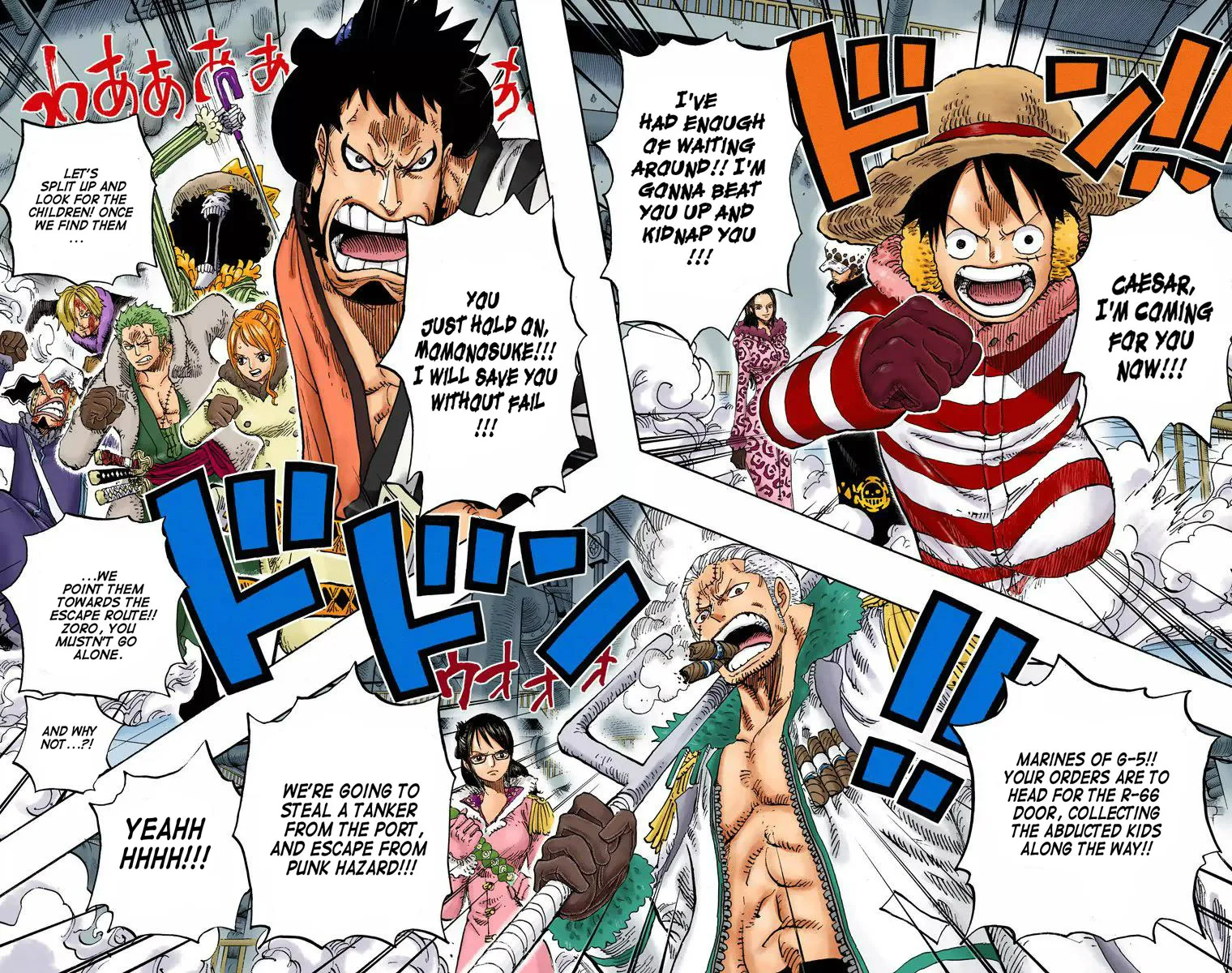 One Piece - Colored Chapter 678 page 13