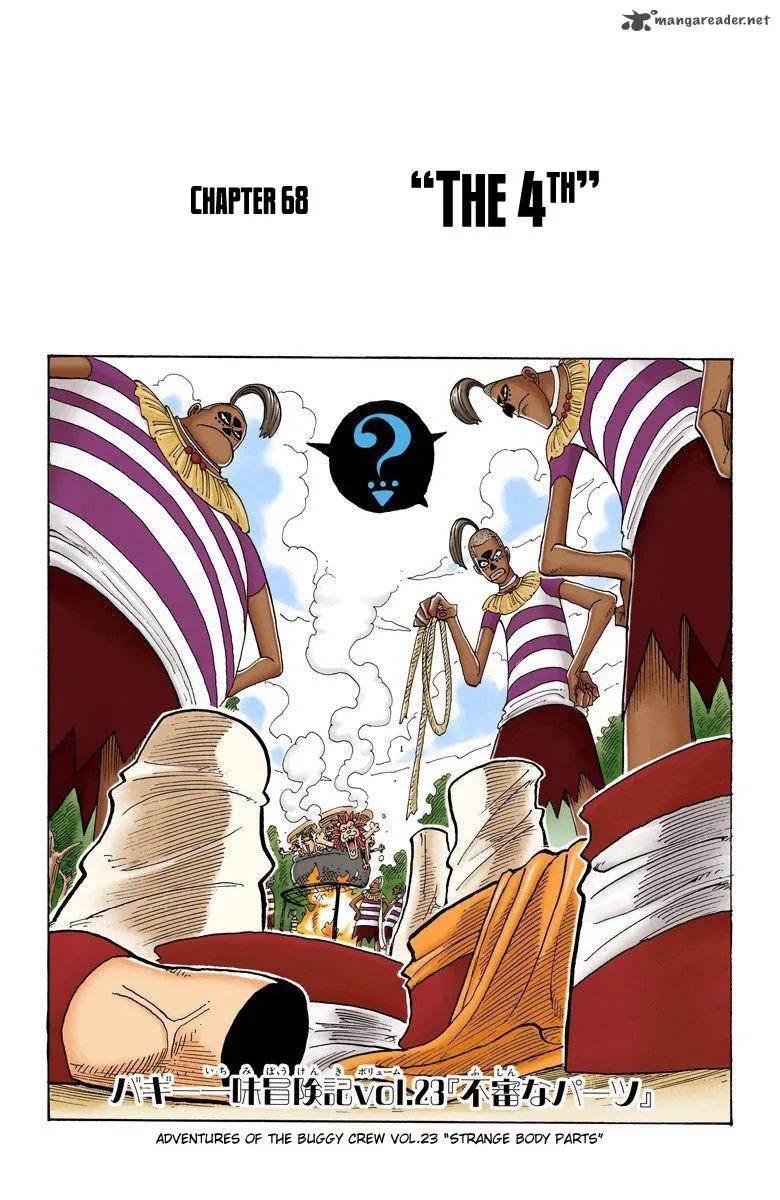 One Piece - Colored Chapter 68 page 1