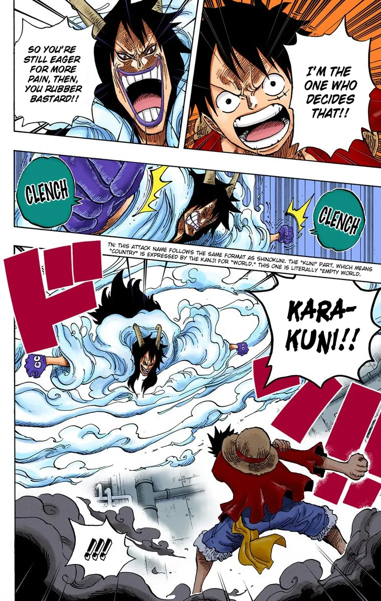 One Piece - Colored Chapter 681 page 7
