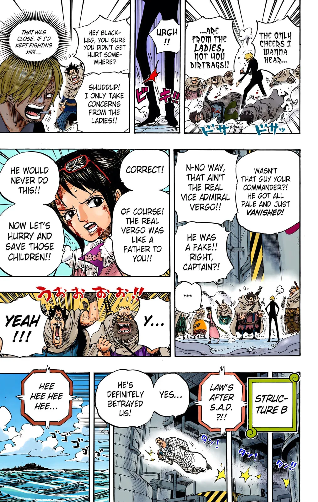 One Piece - Colored Chapter 682 page 5