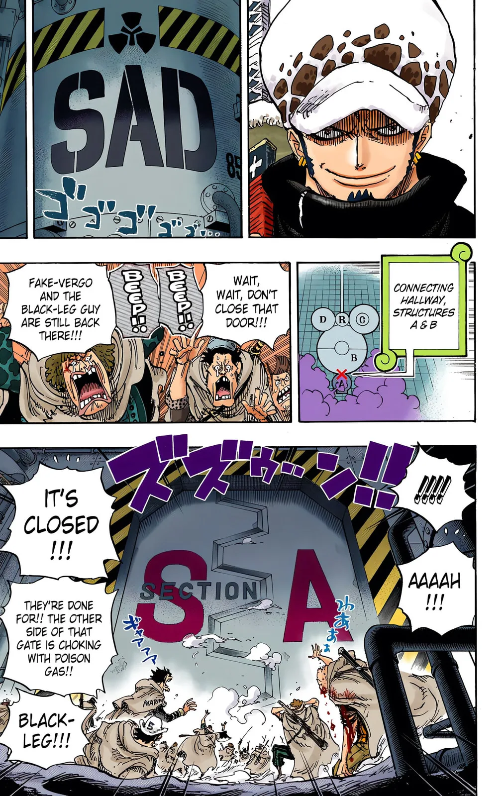 One Piece - Colored Chapter 682 page 3