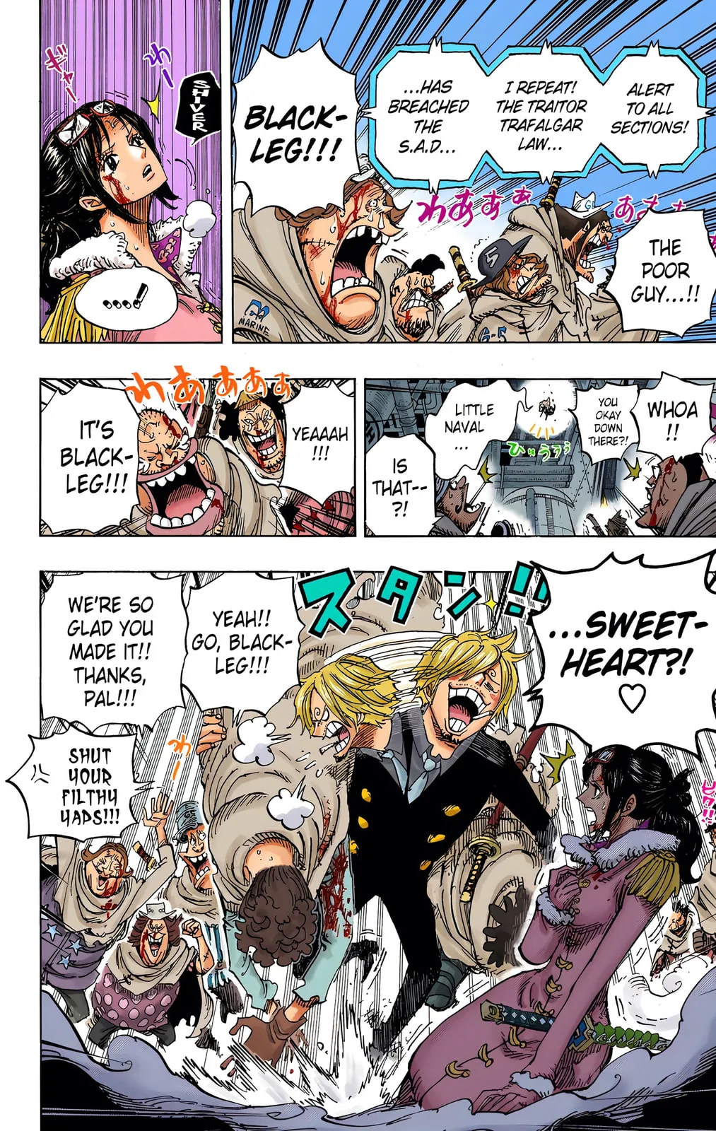 One Piece - Colored Chapter 682 page 4