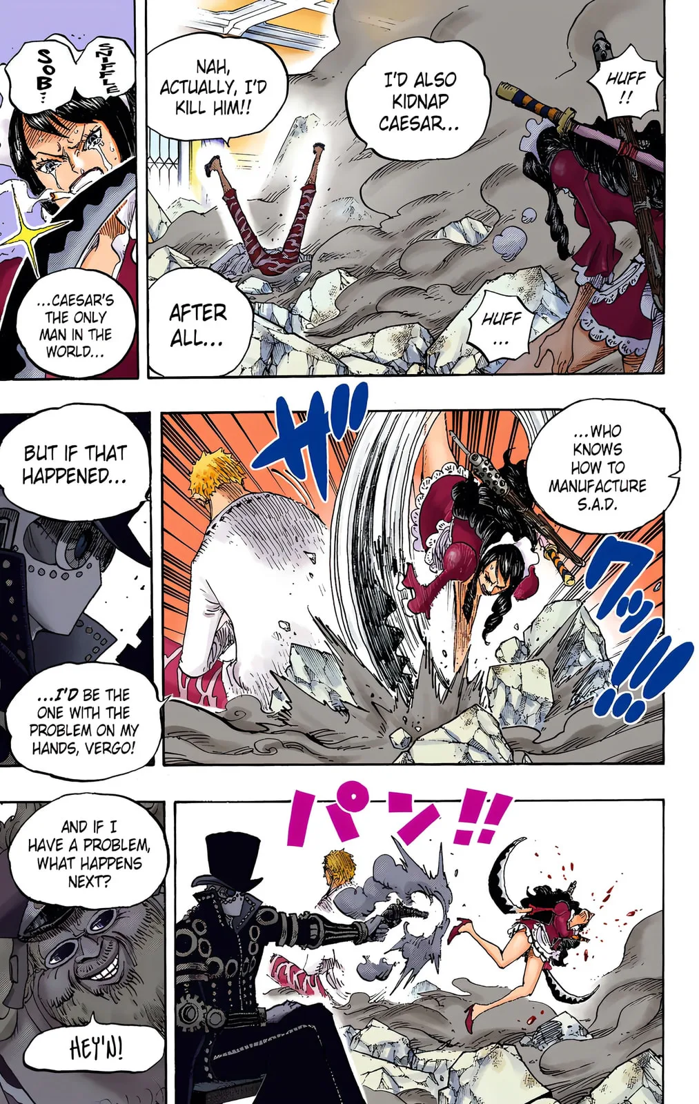One Piece - Colored Chapter 682 page 8