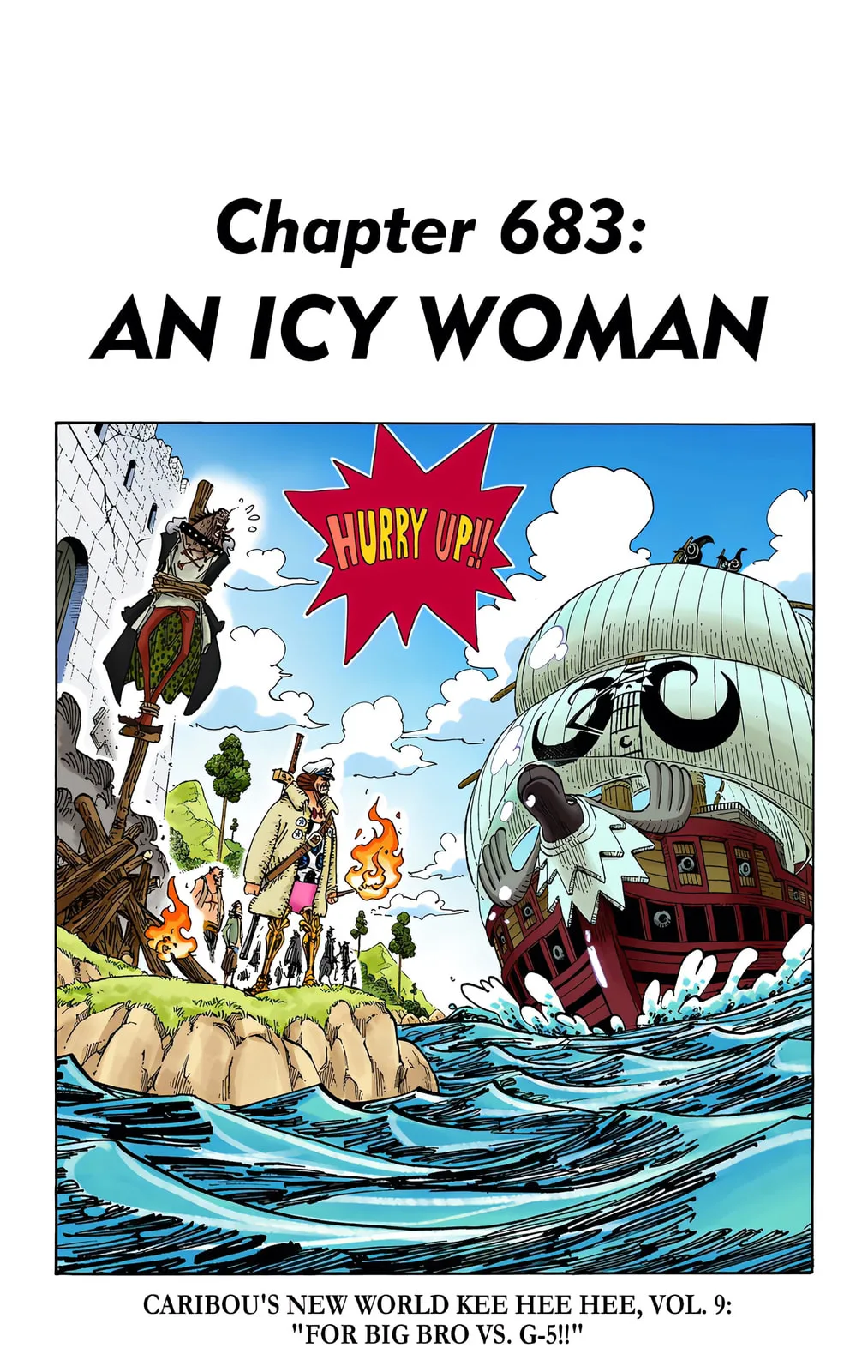 One Piece - Colored Chapter 683 page 1
