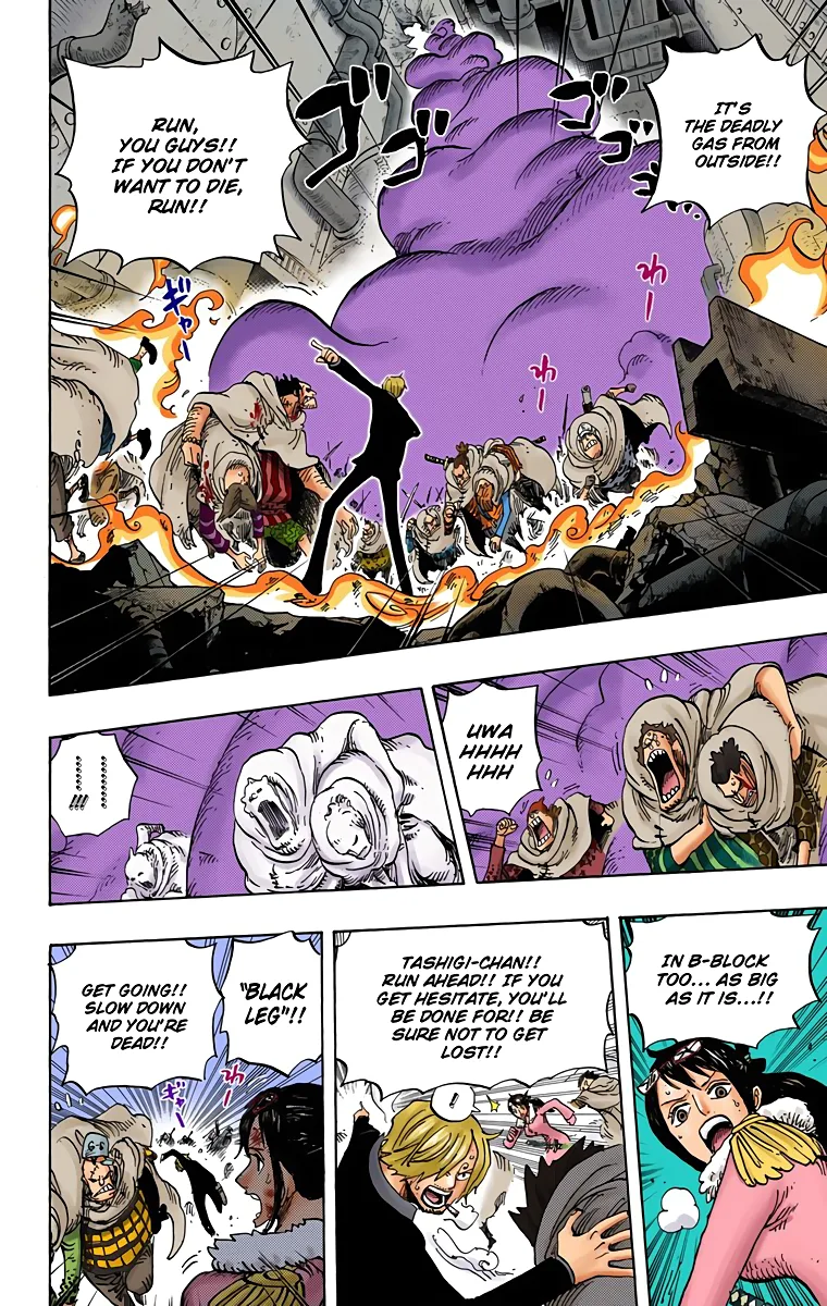 One Piece - Colored Chapter 684 page 11