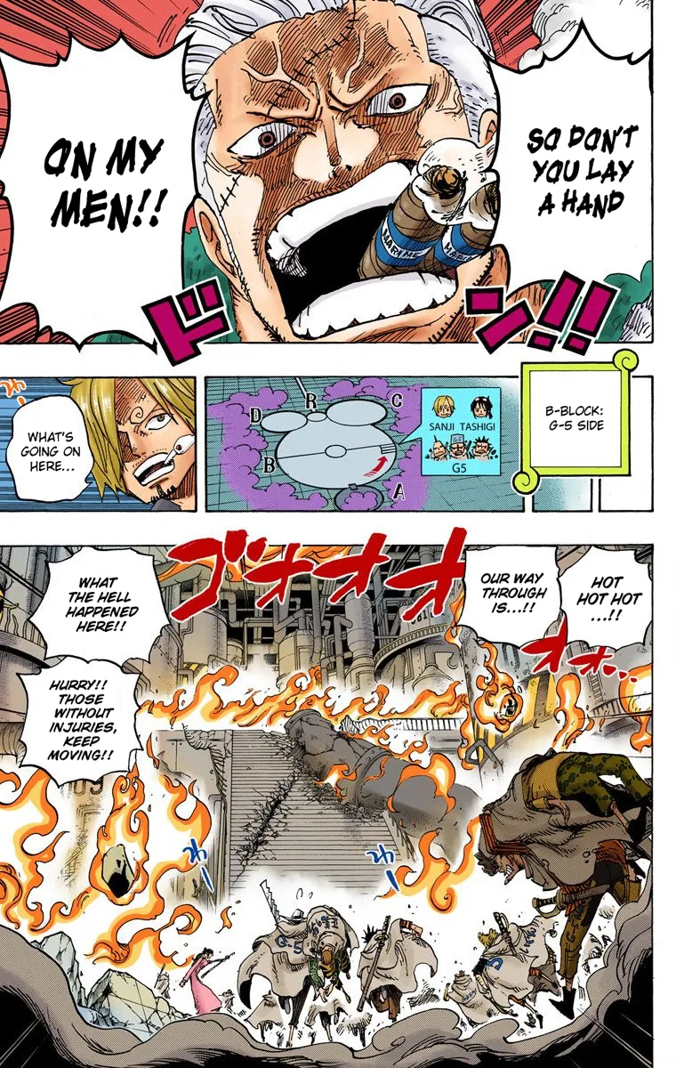 One Piece - Colored Chapter 684 page 8