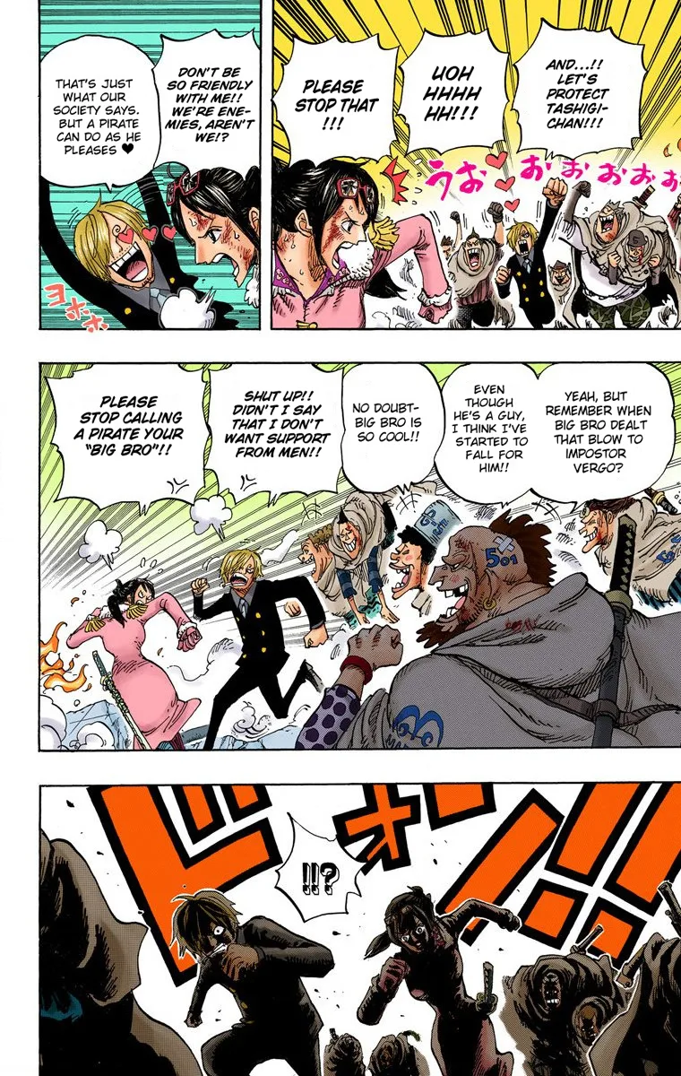 One Piece - Colored Chapter 684 page 9