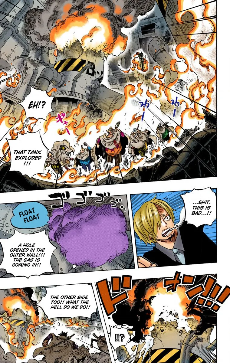 One Piece - Colored Chapter 684 page 10