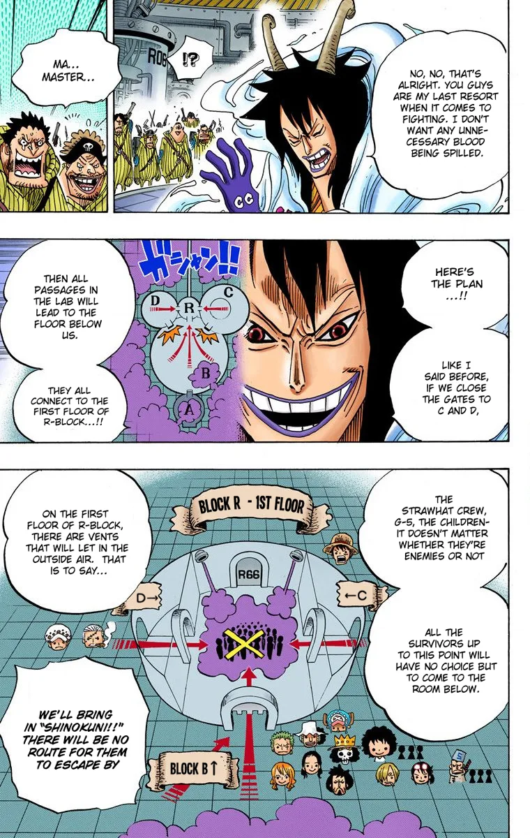 One Piece - Colored Chapter 684 page 15