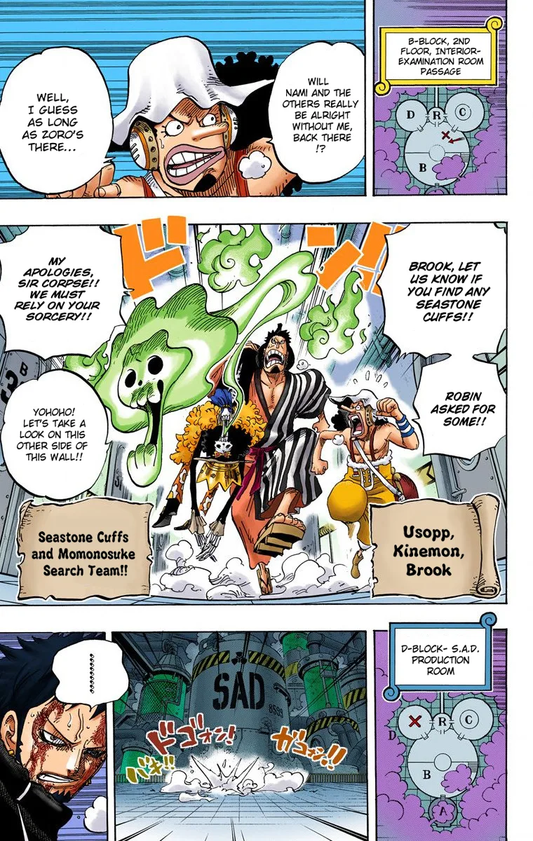 One Piece - Colored Chapter 685 page 15