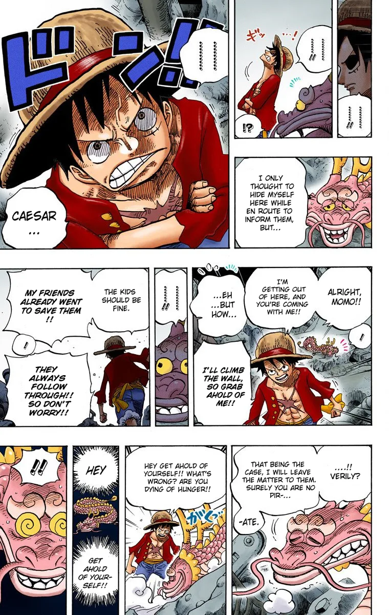 One Piece - Colored Chapter 685 page 13