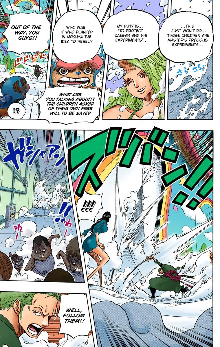One Piece - Colored Chapter 686 page 14