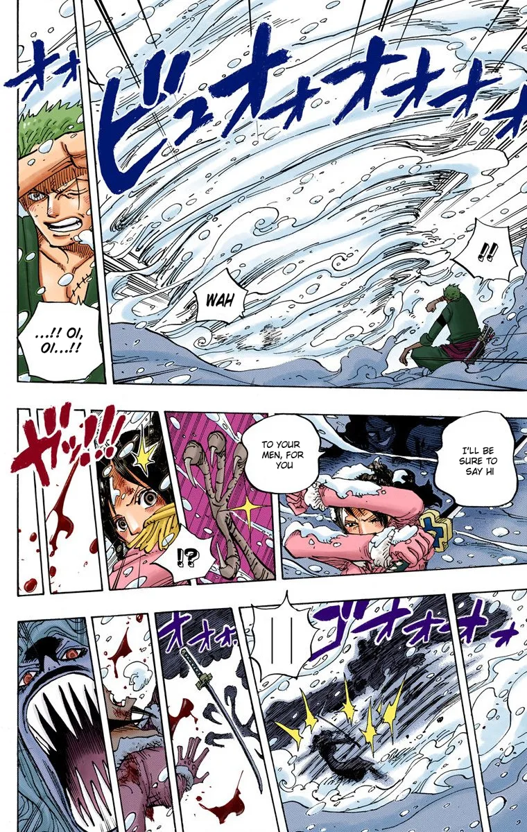 One Piece - Colored Chapter 687 page 11
