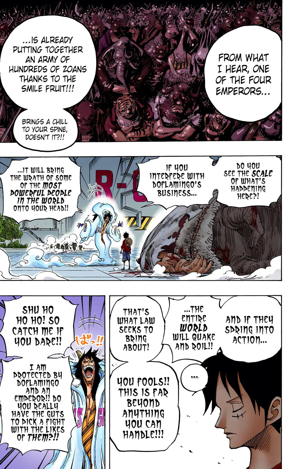 One Piece - Colored Chapter 689 page 16