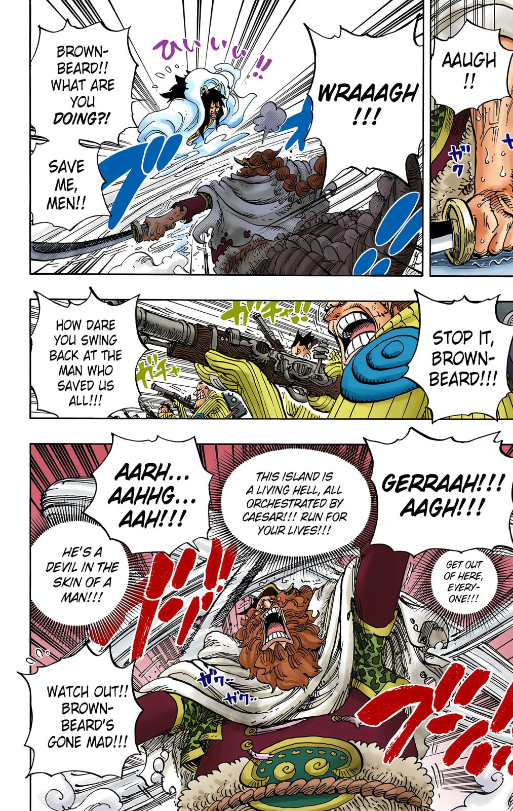 One Piece - Colored Chapter 689 page 8