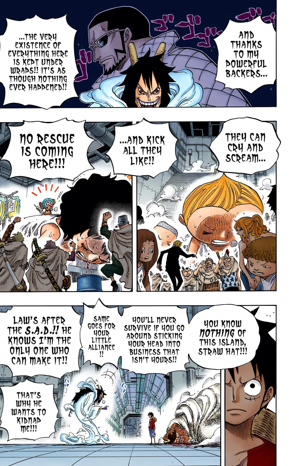 One Piece - Colored Chapter 689 page 14