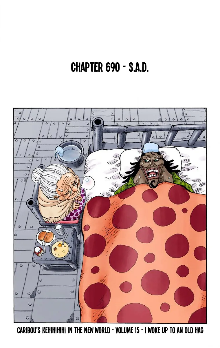 One Piece - Colored Chapter 690 page 2