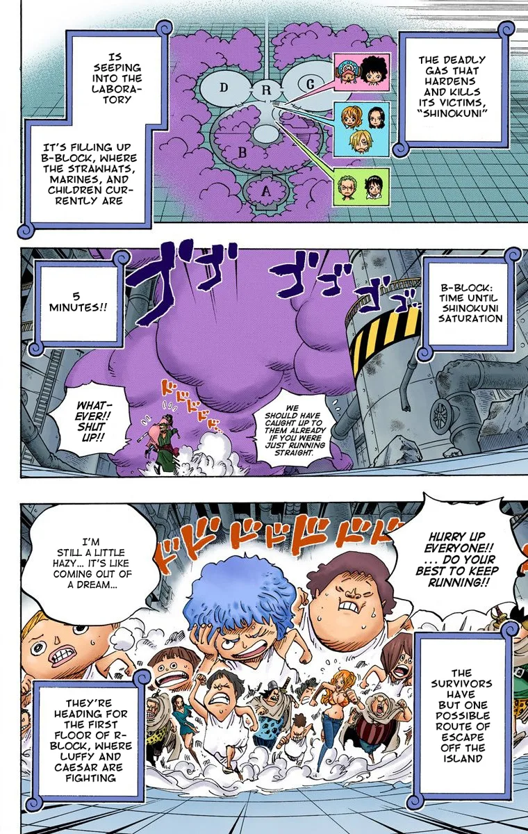 One Piece - Colored Chapter 690 page 7