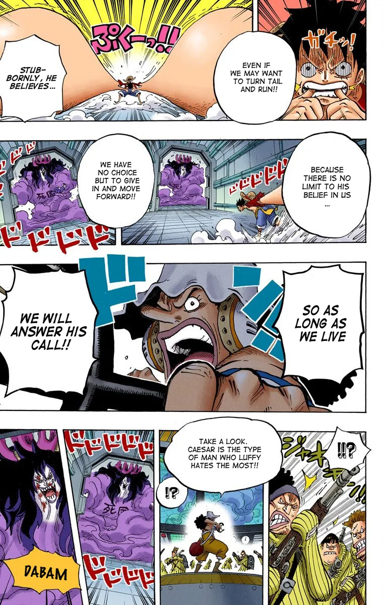 One Piece - Colored Chapter 691 page 17