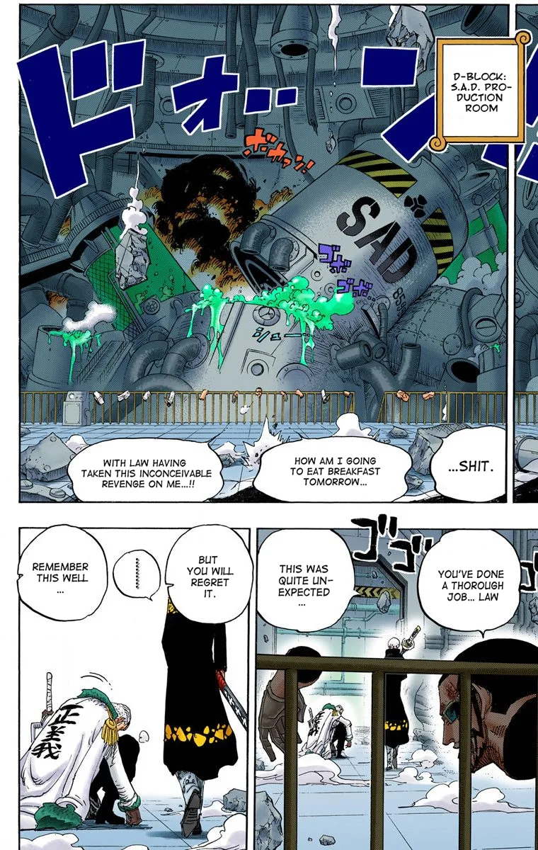One Piece - Colored Chapter 691 page 7