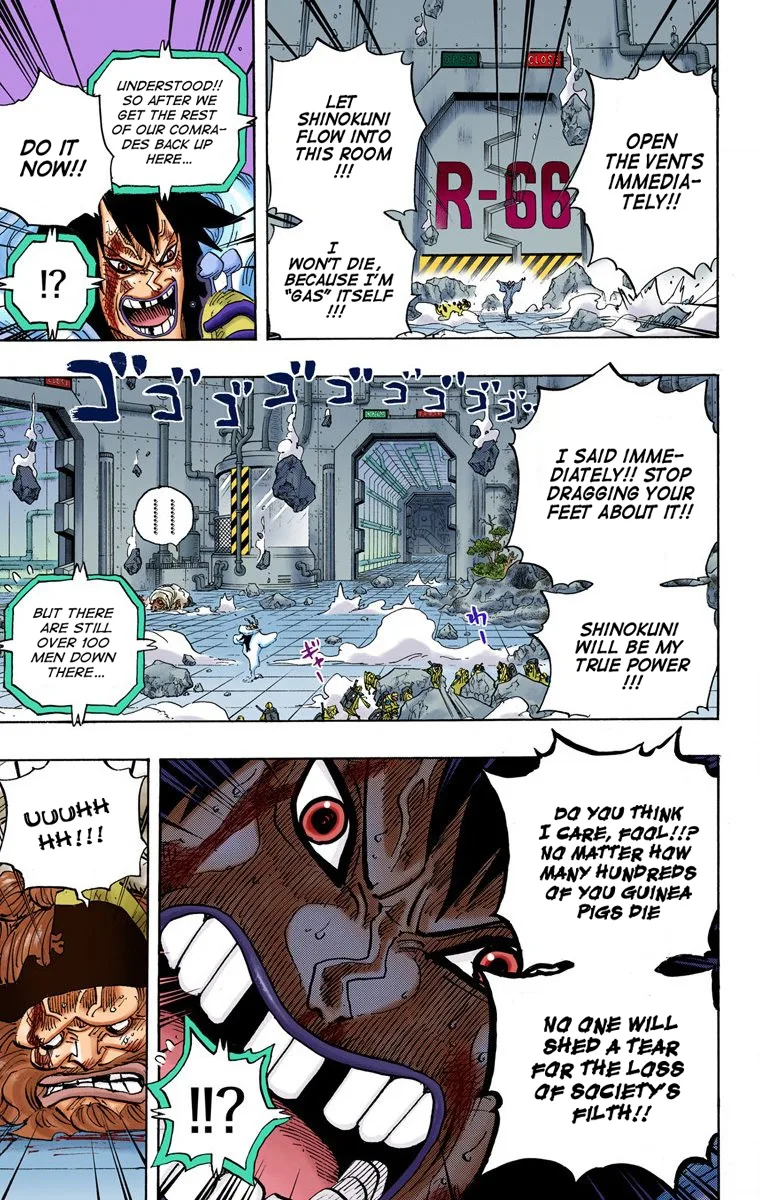 One Piece - Colored Chapter 691 page 10
