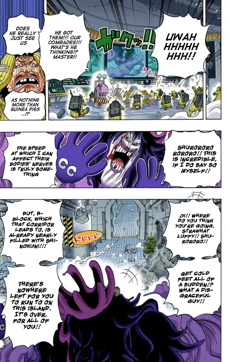 One Piece - Colored Chapter 691 page 15