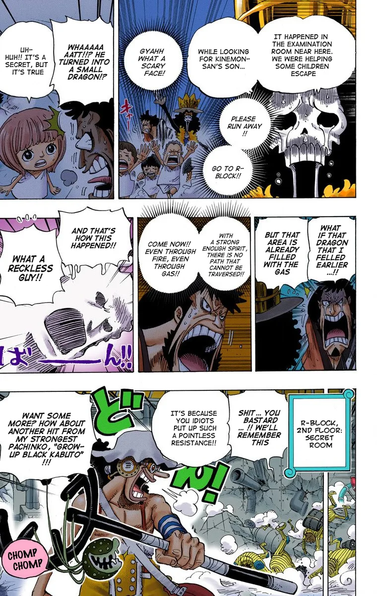 One Piece - Colored Chapter 692 page 8