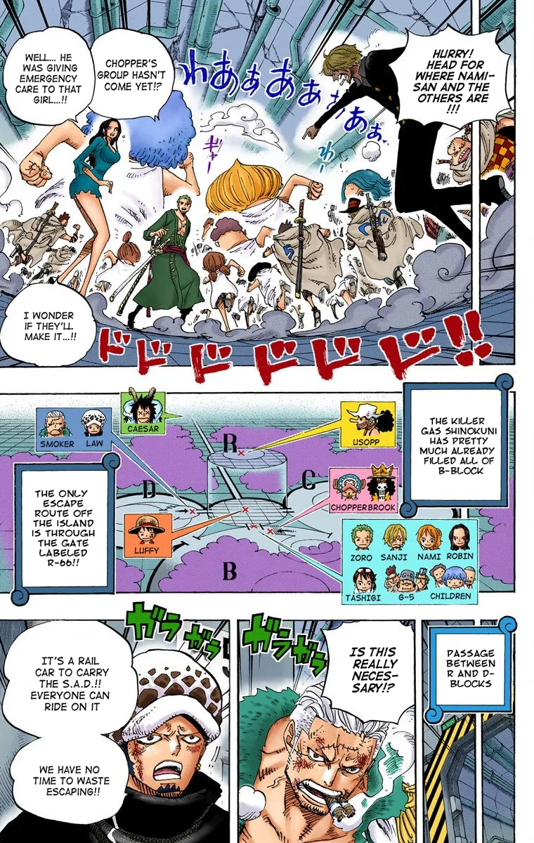 One Piece - Colored Chapter 692 page 10