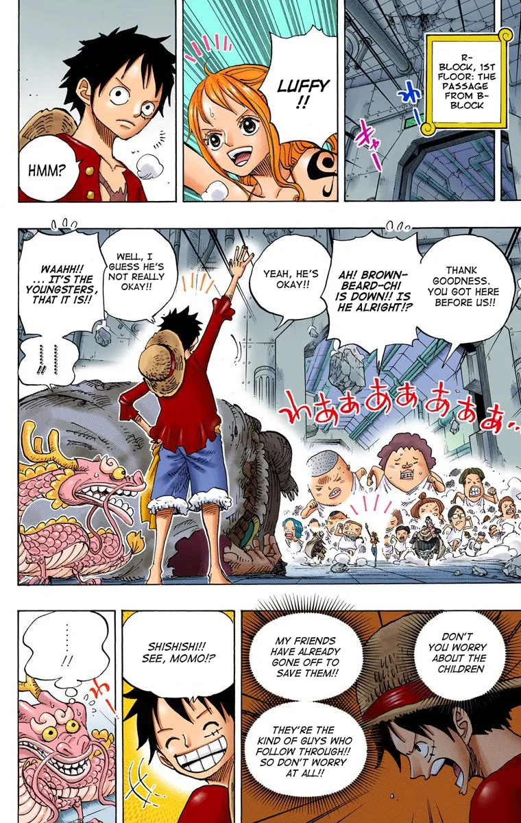 One Piece - Colored Chapter 692 page 9
