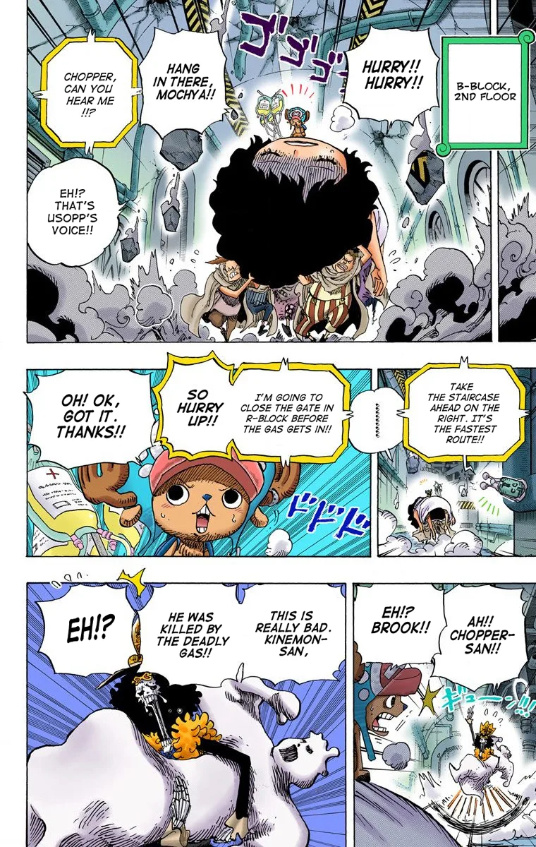 One Piece - Colored Chapter 692 page 7