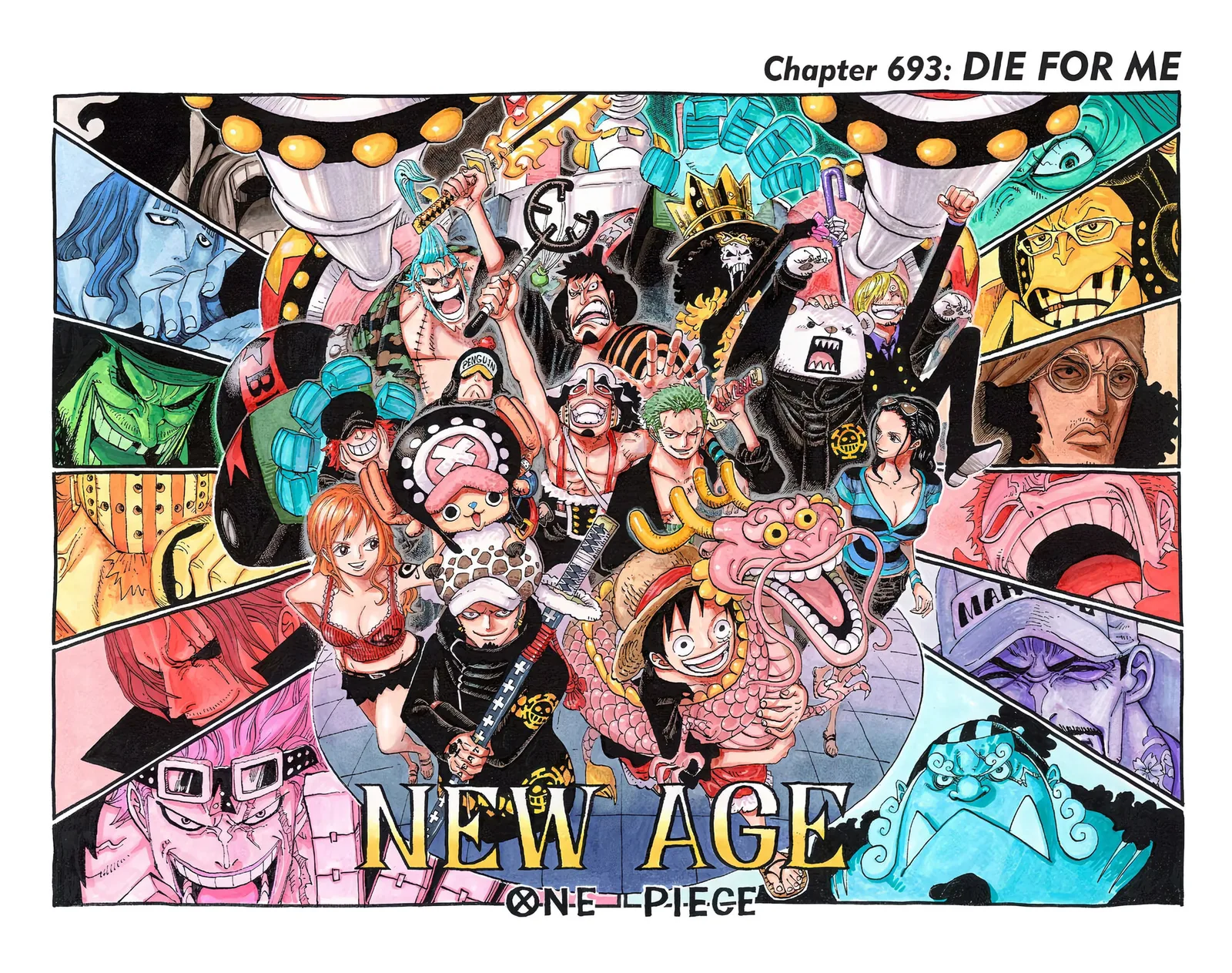 One Piece - Colored Chapter 693 page 1