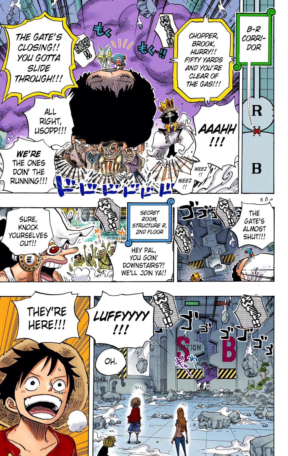One Piece - Colored Chapter 693 page 13