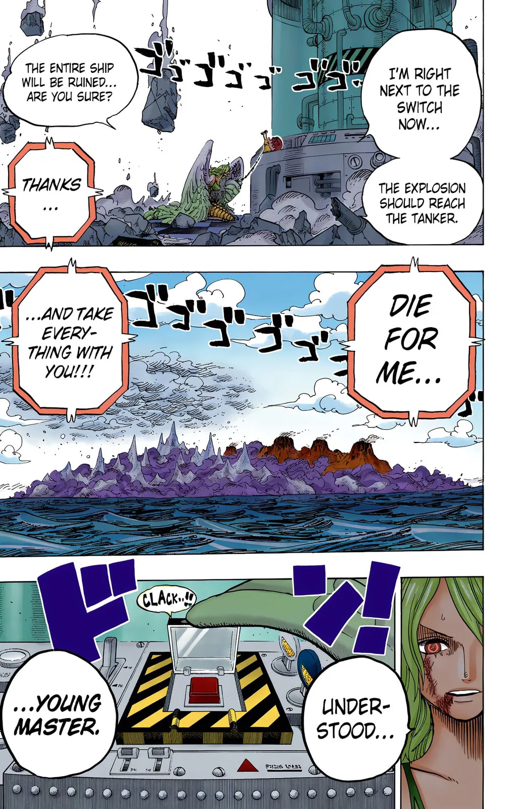 One Piece - Colored Chapter 693 page 17
