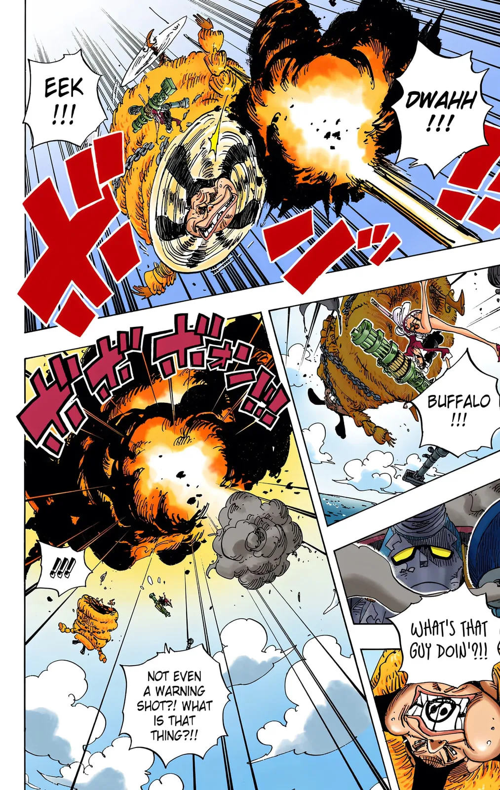 One Piece - Colored Chapter 693 page 4