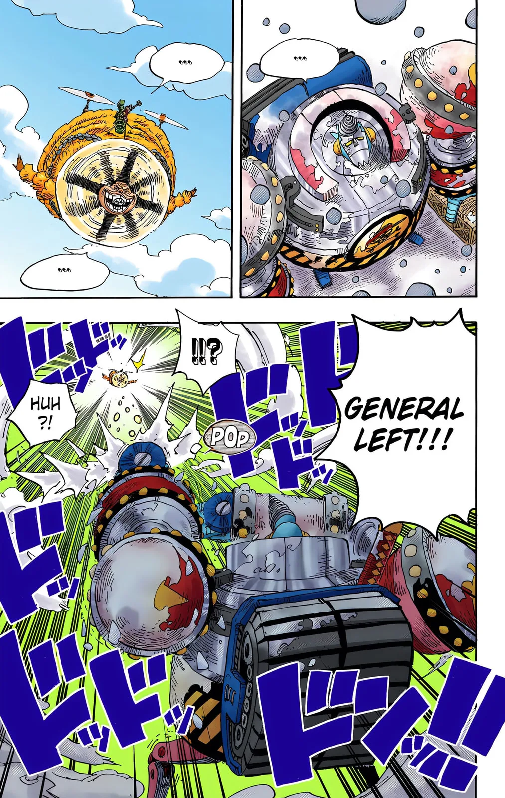 One Piece - Colored Chapter 693 page 3