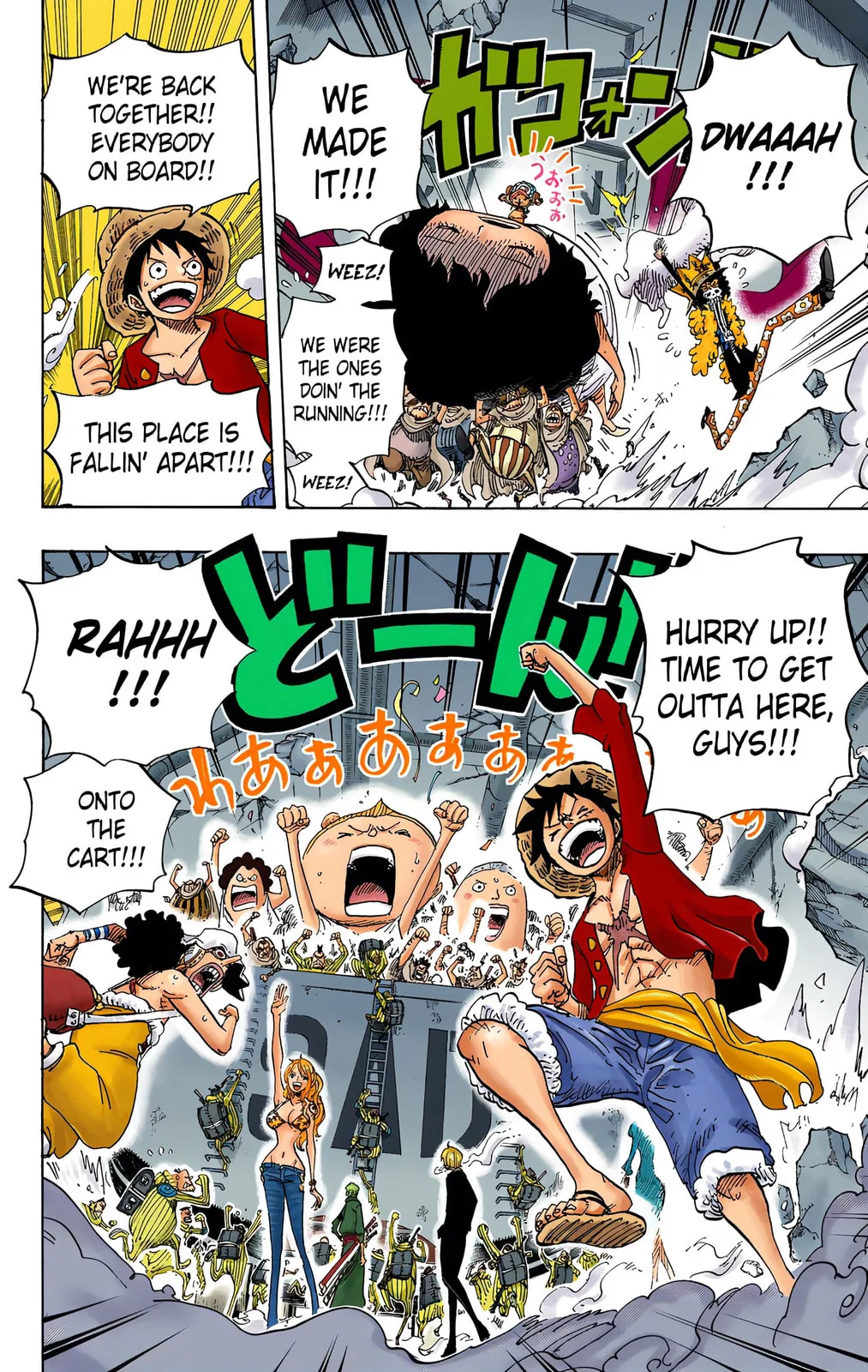 One Piece - Colored Chapter 693 page 14