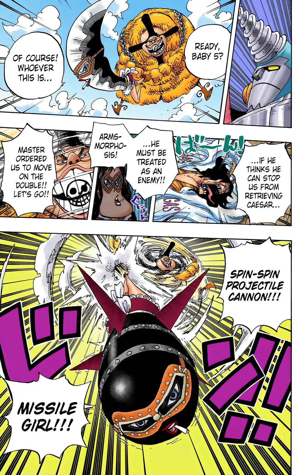 One Piece - Colored Chapter 693 page 9