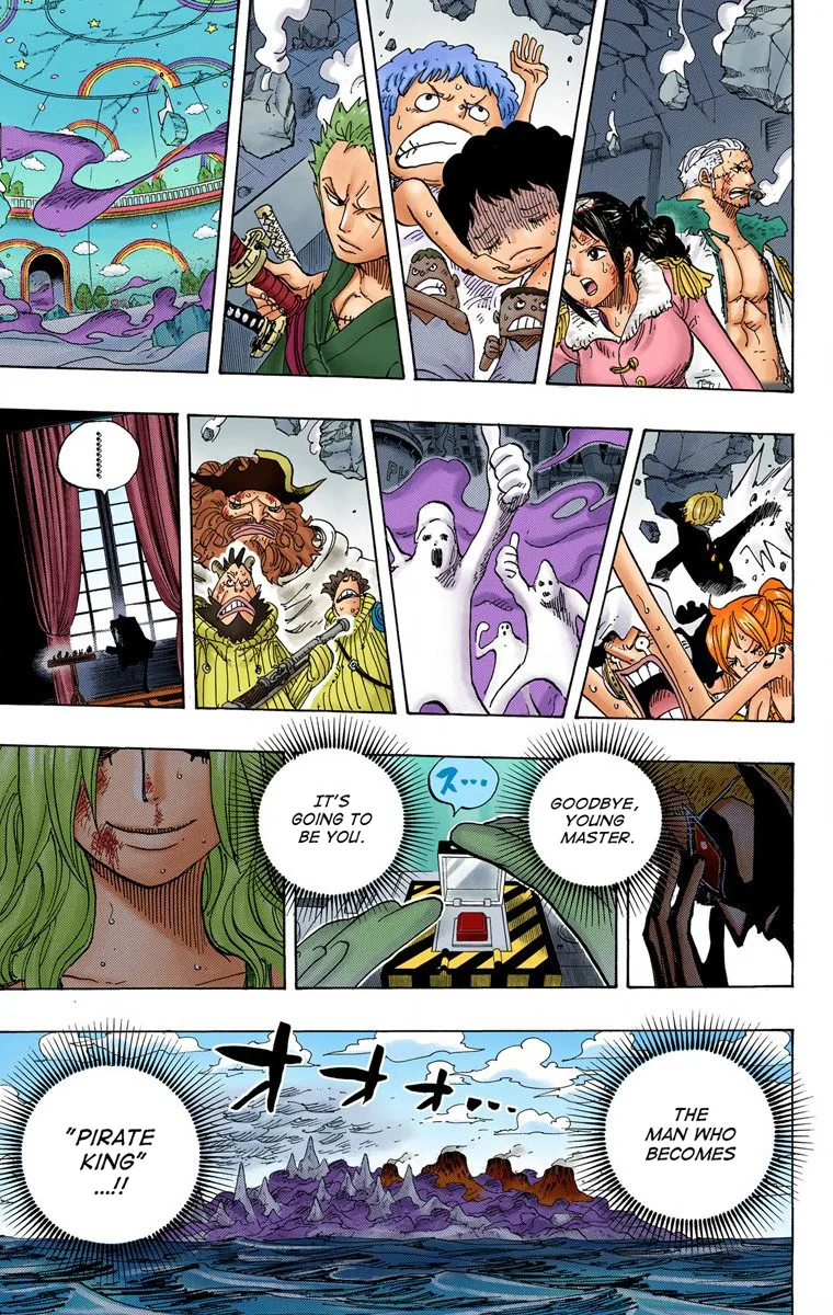 One Piece - Colored Chapter 694 page 12