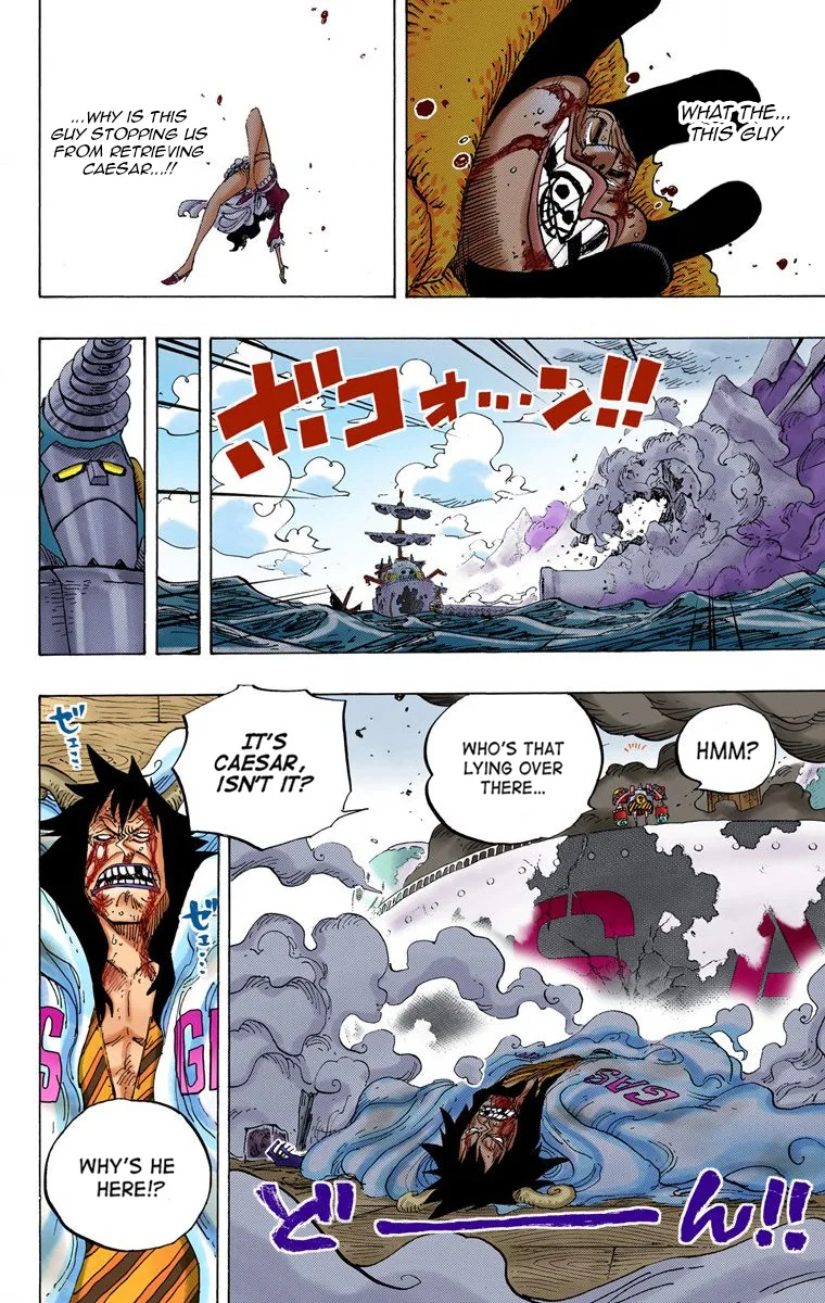 One Piece - Colored Chapter 695 page 6