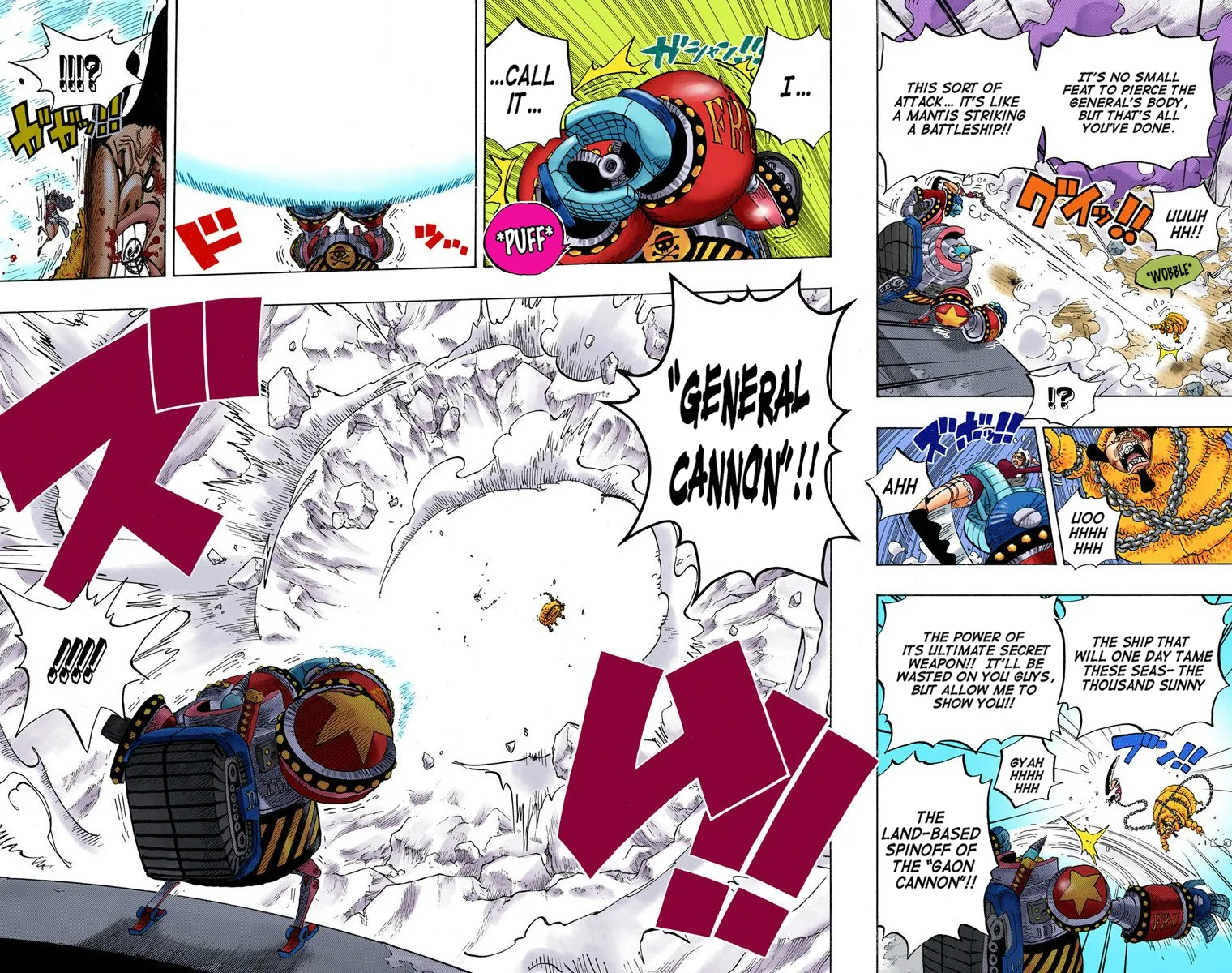 One Piece - Colored Chapter 695 page 5