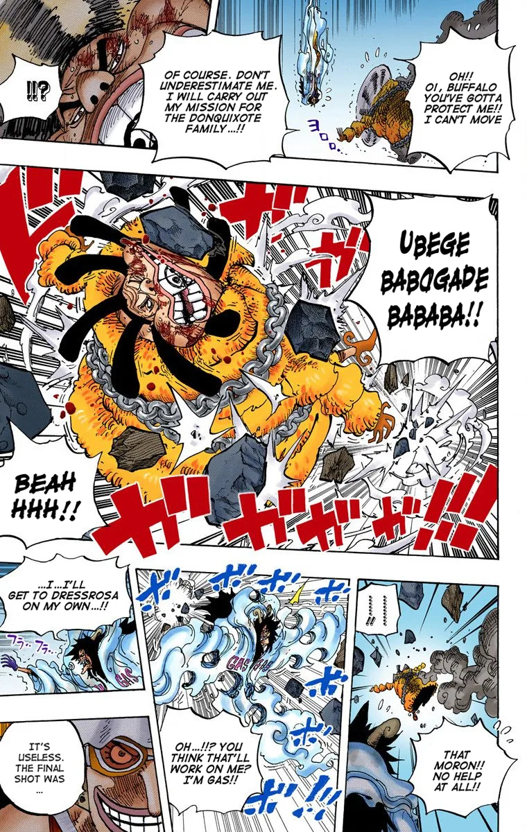 One Piece - Colored Chapter 695 page 16