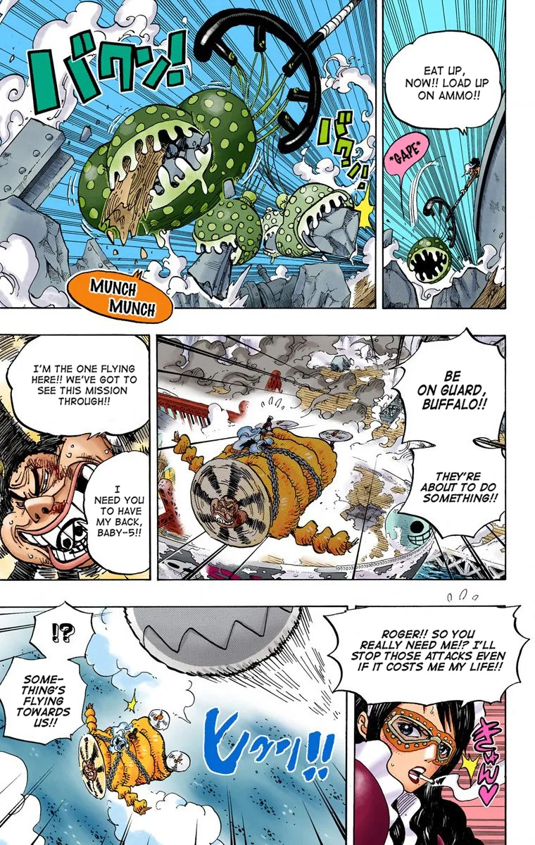 One Piece - Colored Chapter 695 page 12