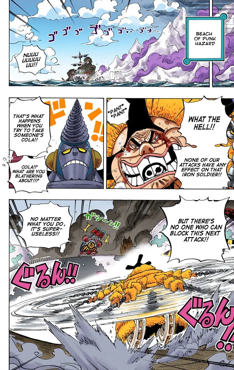 One Piece - Colored Chapter 695 page 3