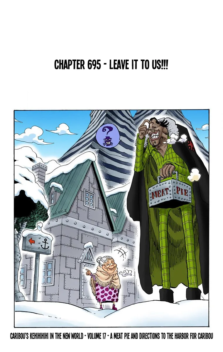One Piece - Colored Chapter 695 page 2