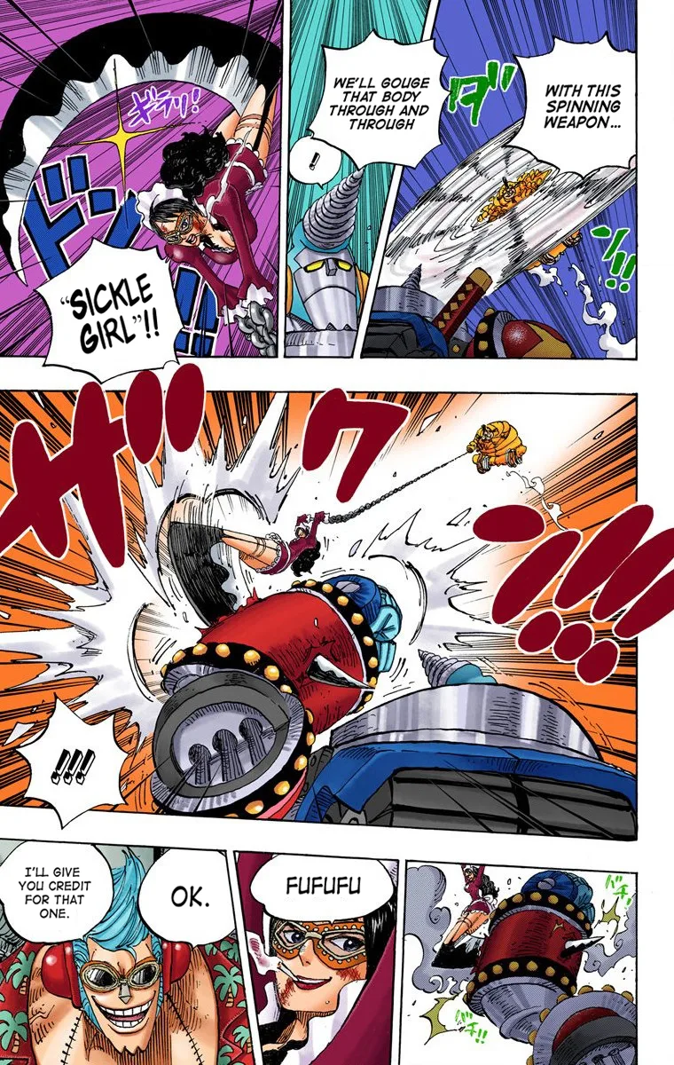 One Piece - Colored Chapter 695 page 4