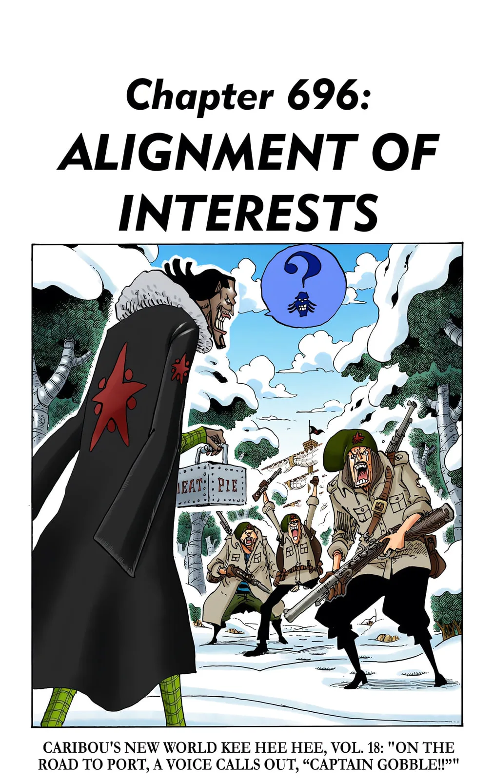 One Piece - Colored Chapter 696 page 1
