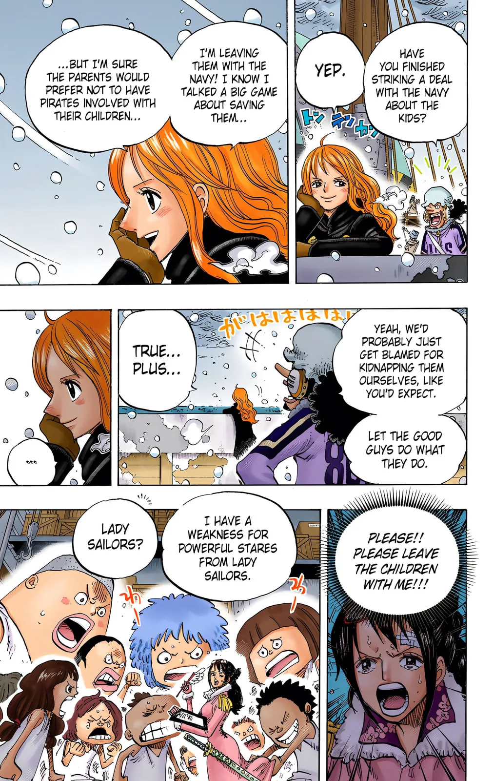 One Piece - Colored Chapter 696 page 11