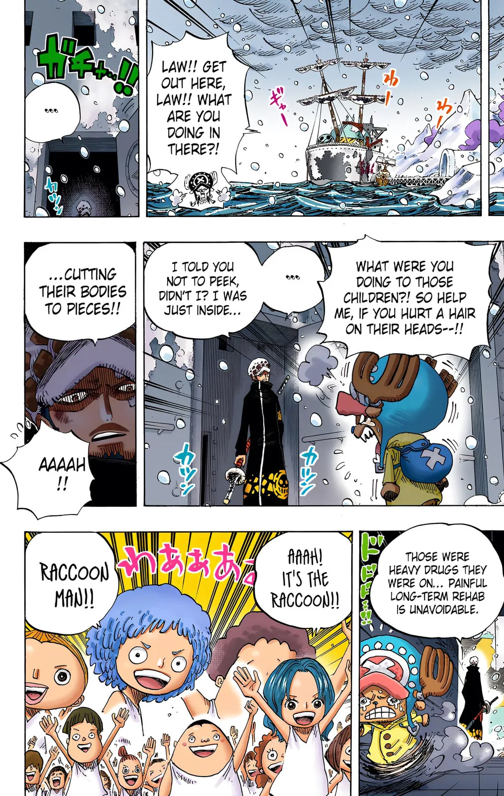 One Piece - Colored Chapter 696 page 8