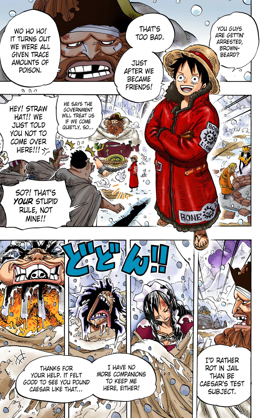 One Piece - Colored Chapter 696 page 3