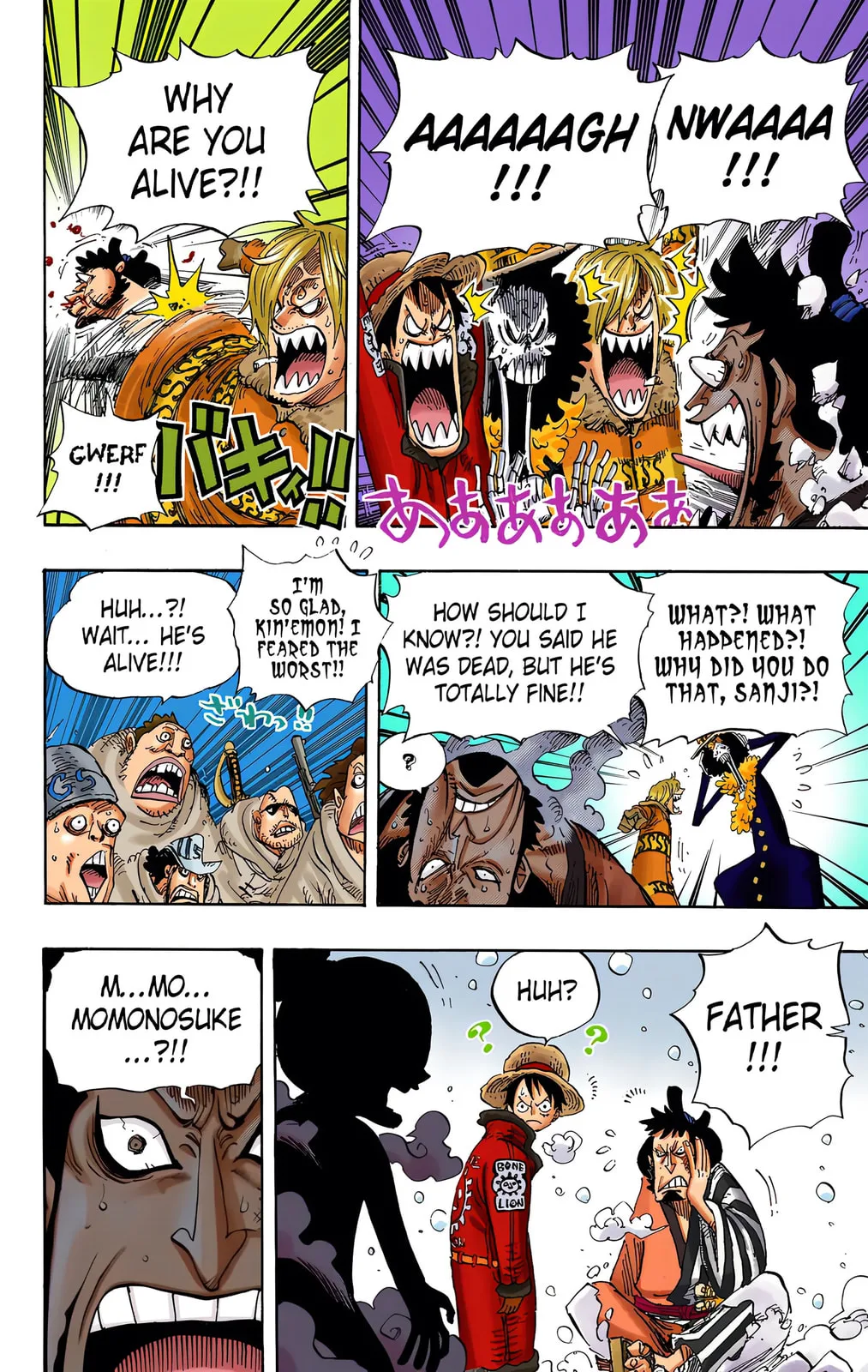 One Piece - Colored Chapter 696 page 6